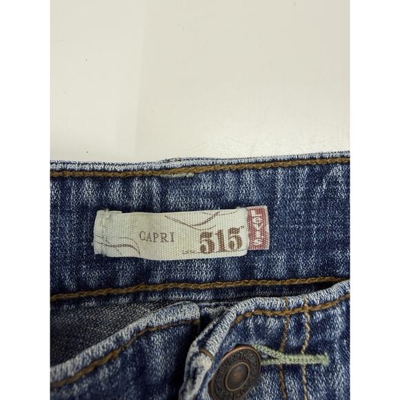 Levis Womens Capris Size 8 515 Denim - Picture 4 of 12